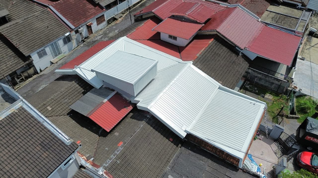 Completed Taman Midah roof rehabilitation