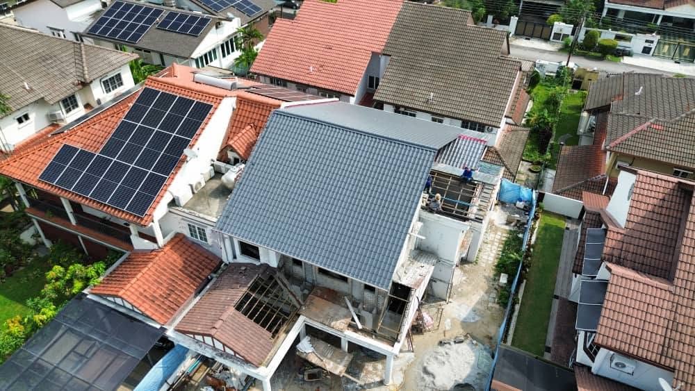 Completed roof replacement in USJ 5